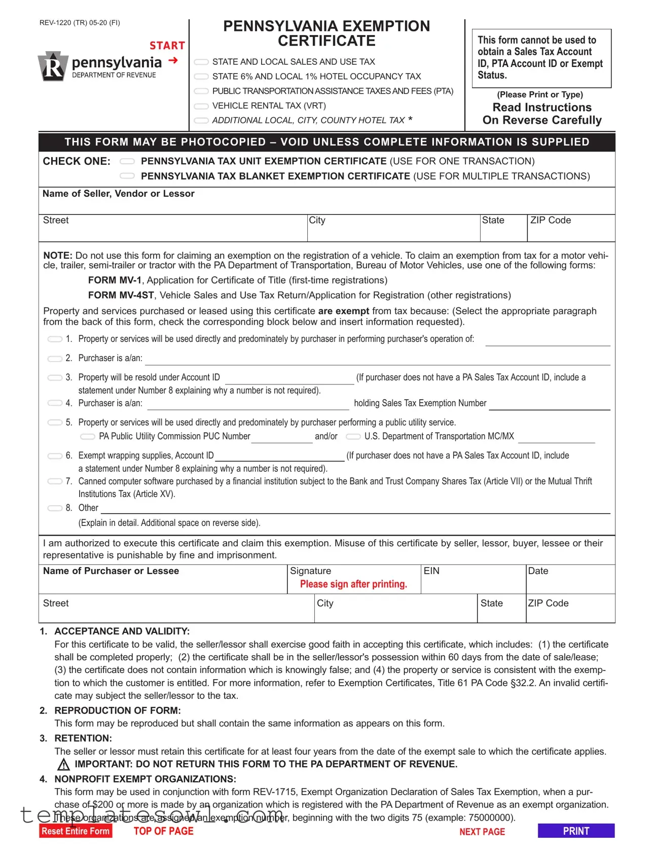Fill Out Your Pa Form