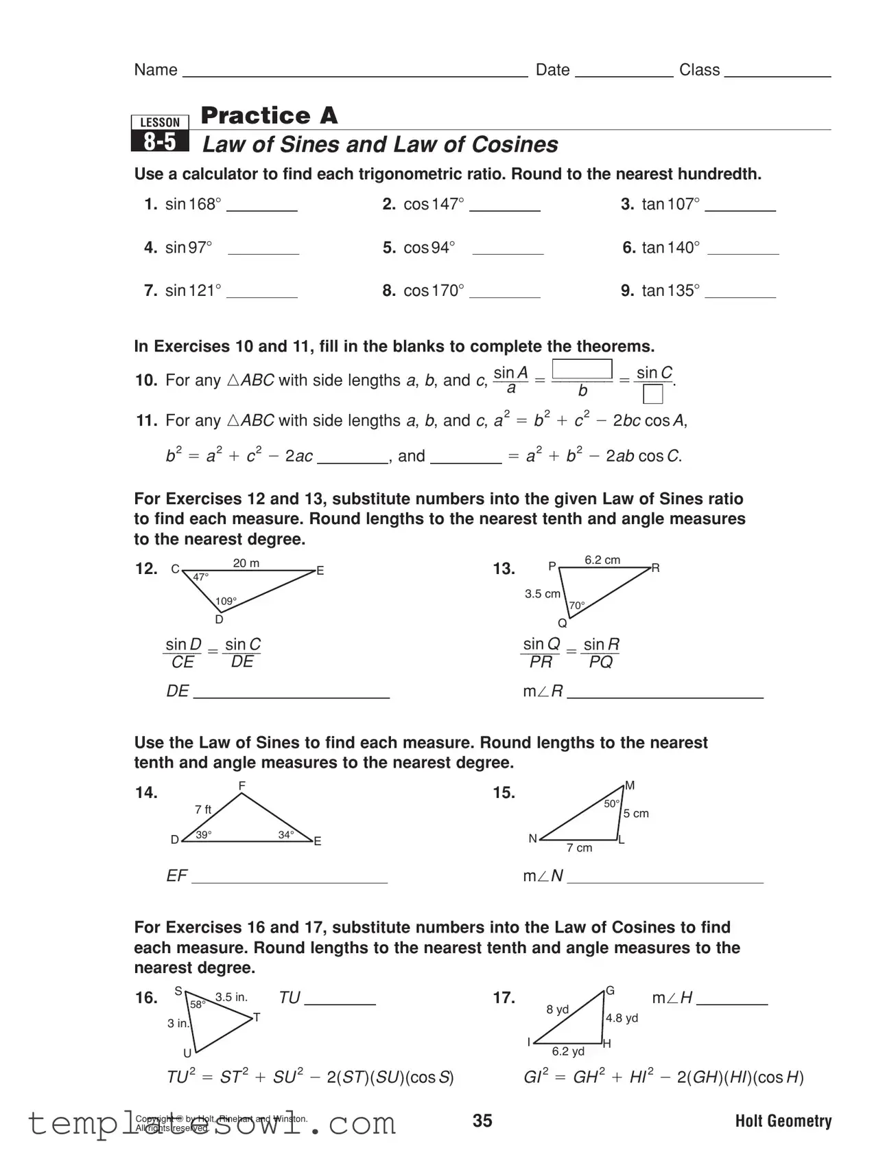 Fill Out Your Pearson 8 5 G Form