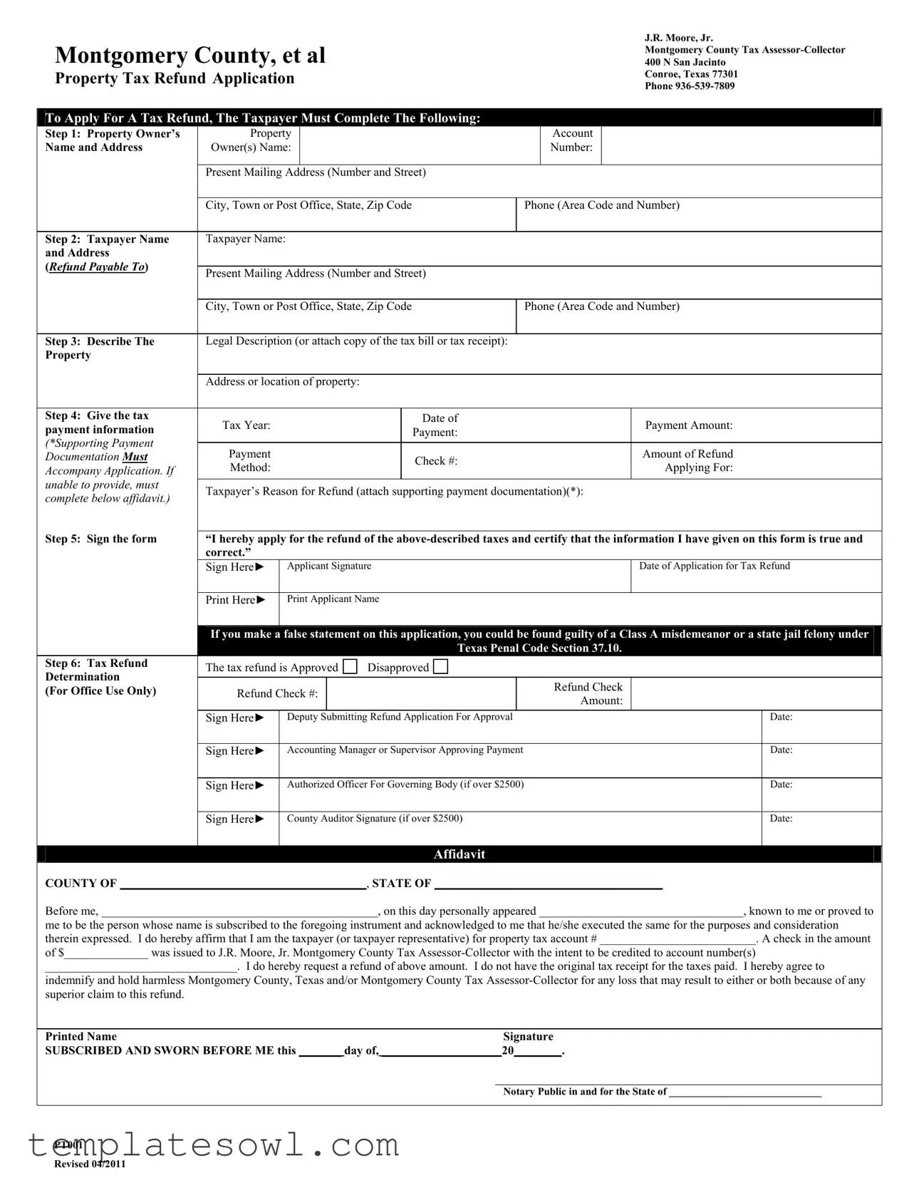 Fill Out Your Pt001 Form