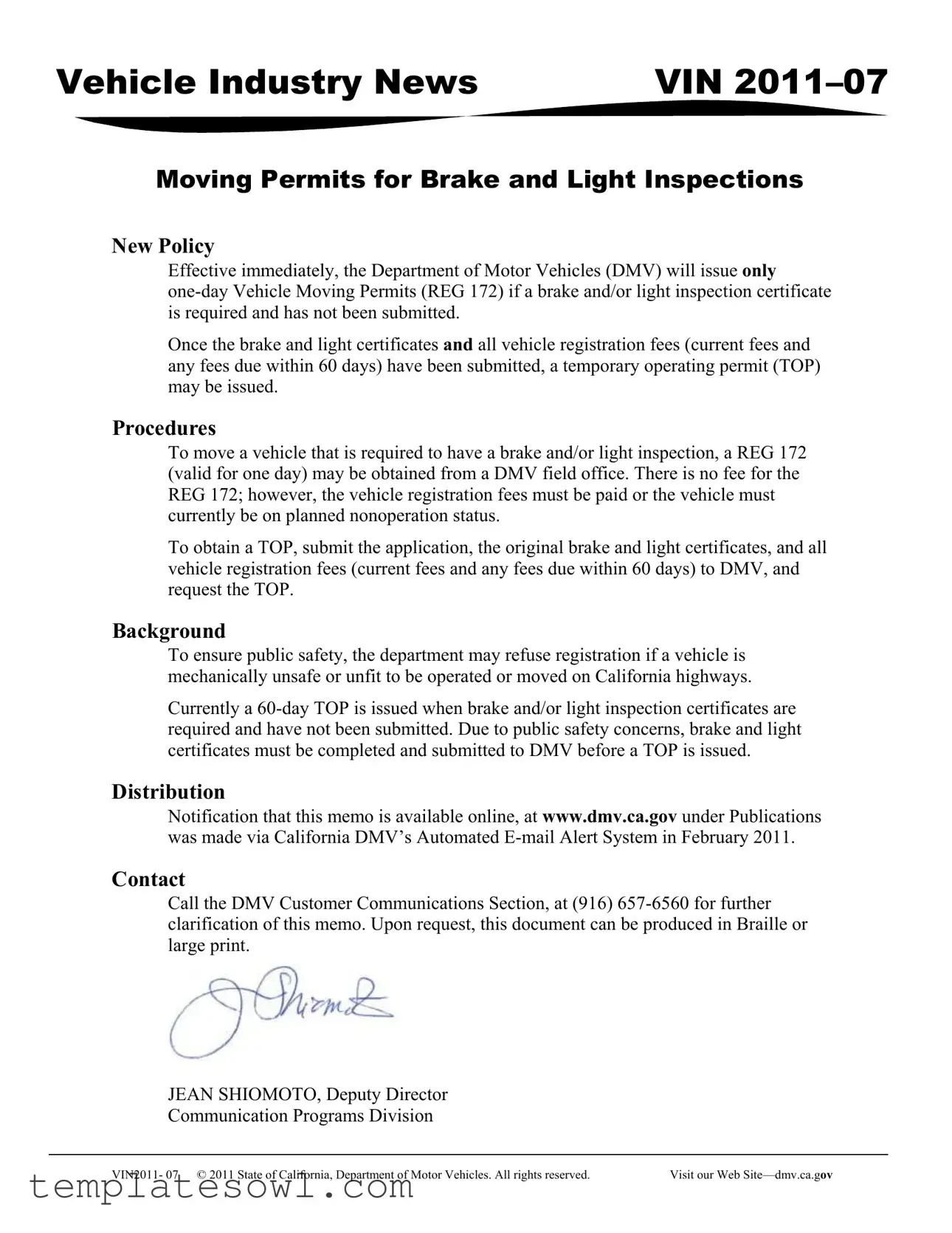 Fill Out Your Reg 172 Form