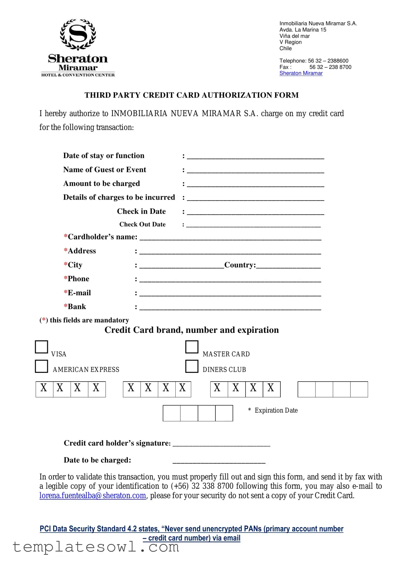 Fill Out Your Registration Hotel Form