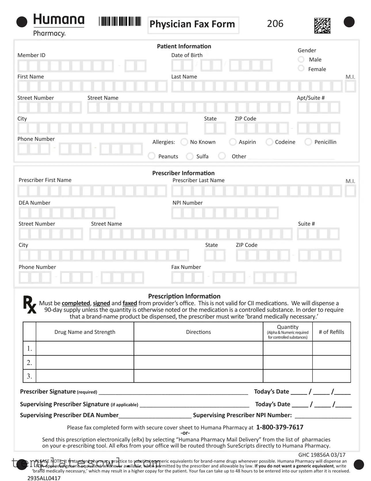 Fill Out Your Rx Right Source Form