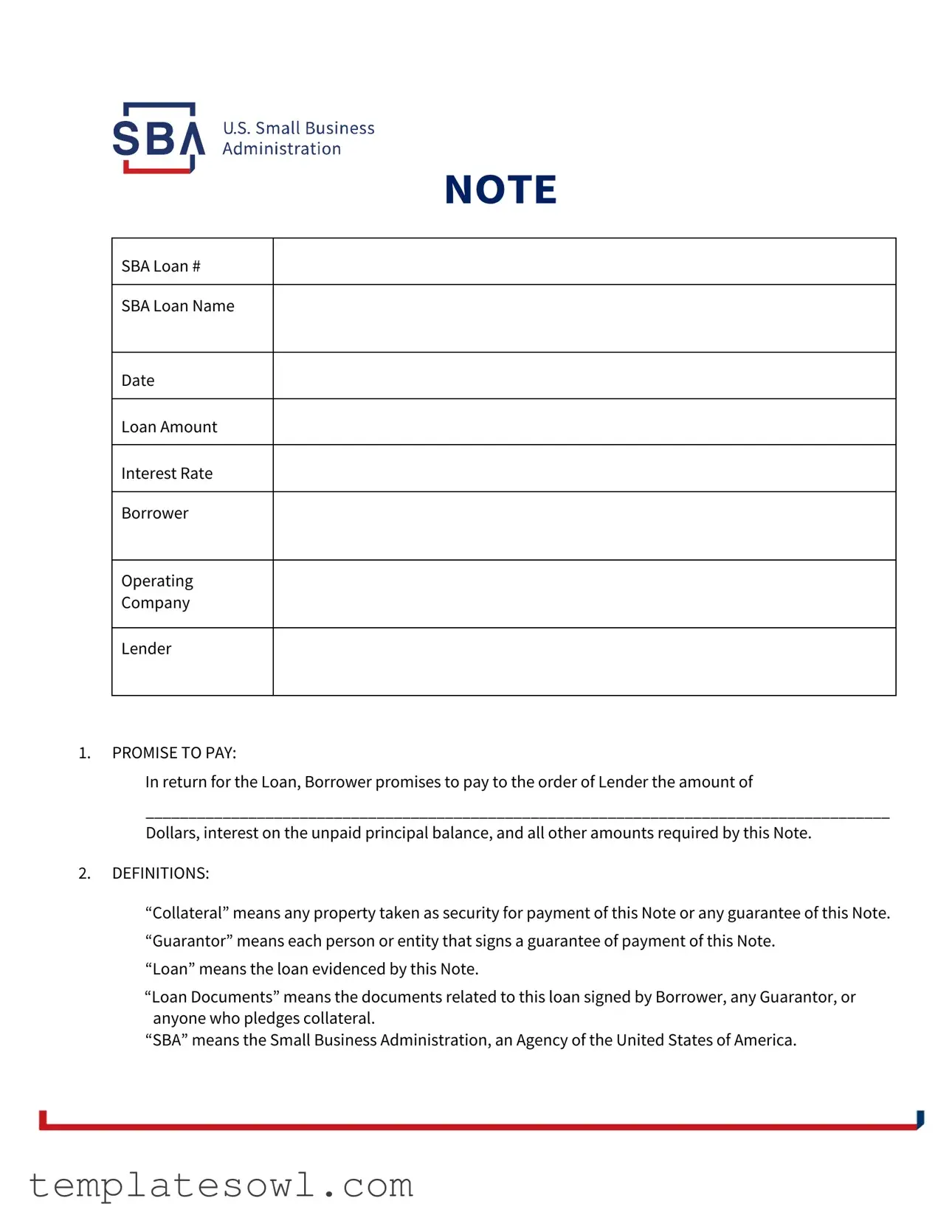 Fill Out Your Sba 147 Form
