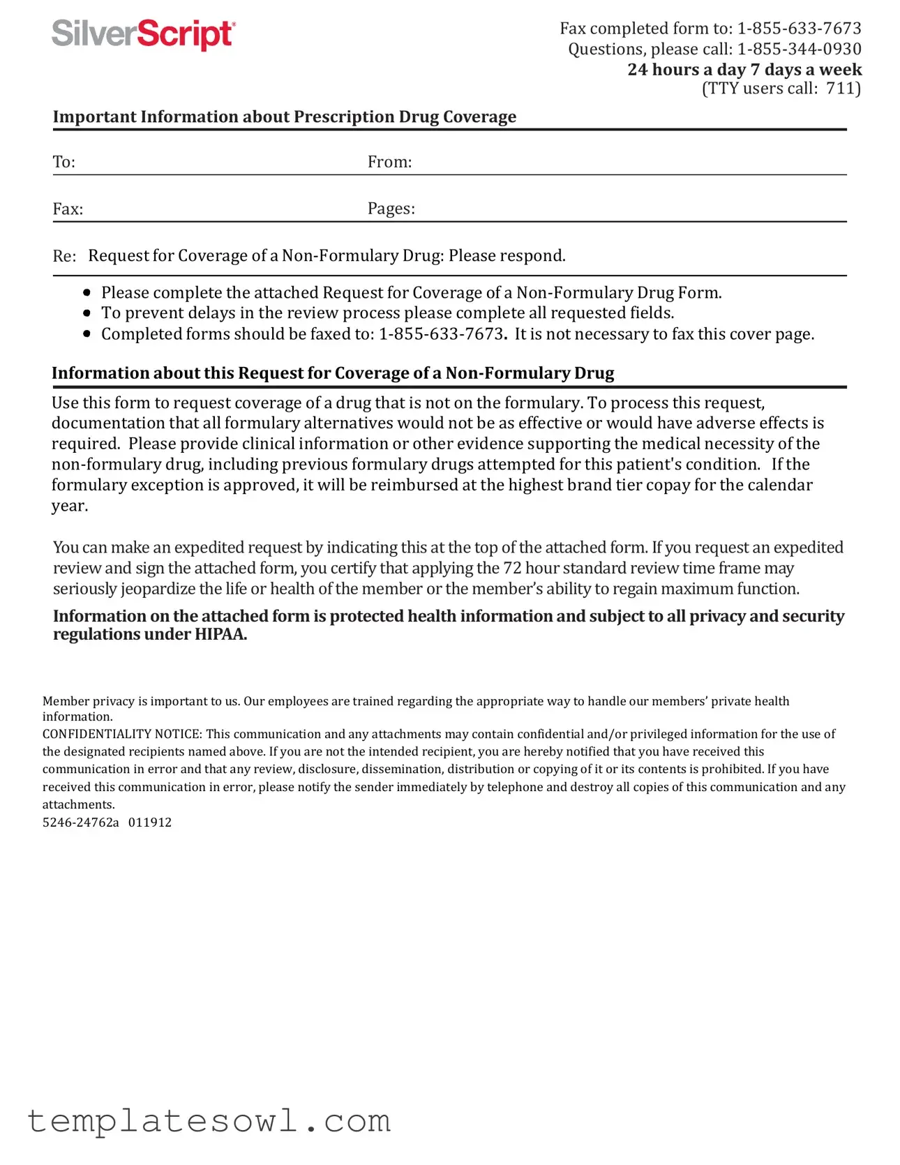 Fill Out Your Silverscript Procrit Pa Form