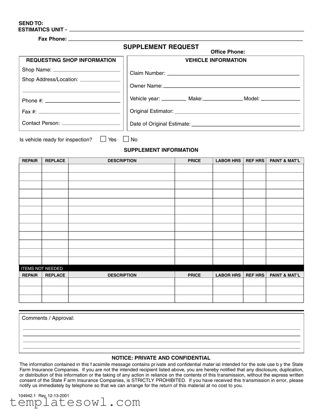 Fill Out Your State Farm B2B Form