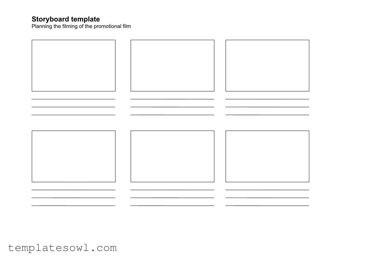 Fill Out Your Storyboard Form