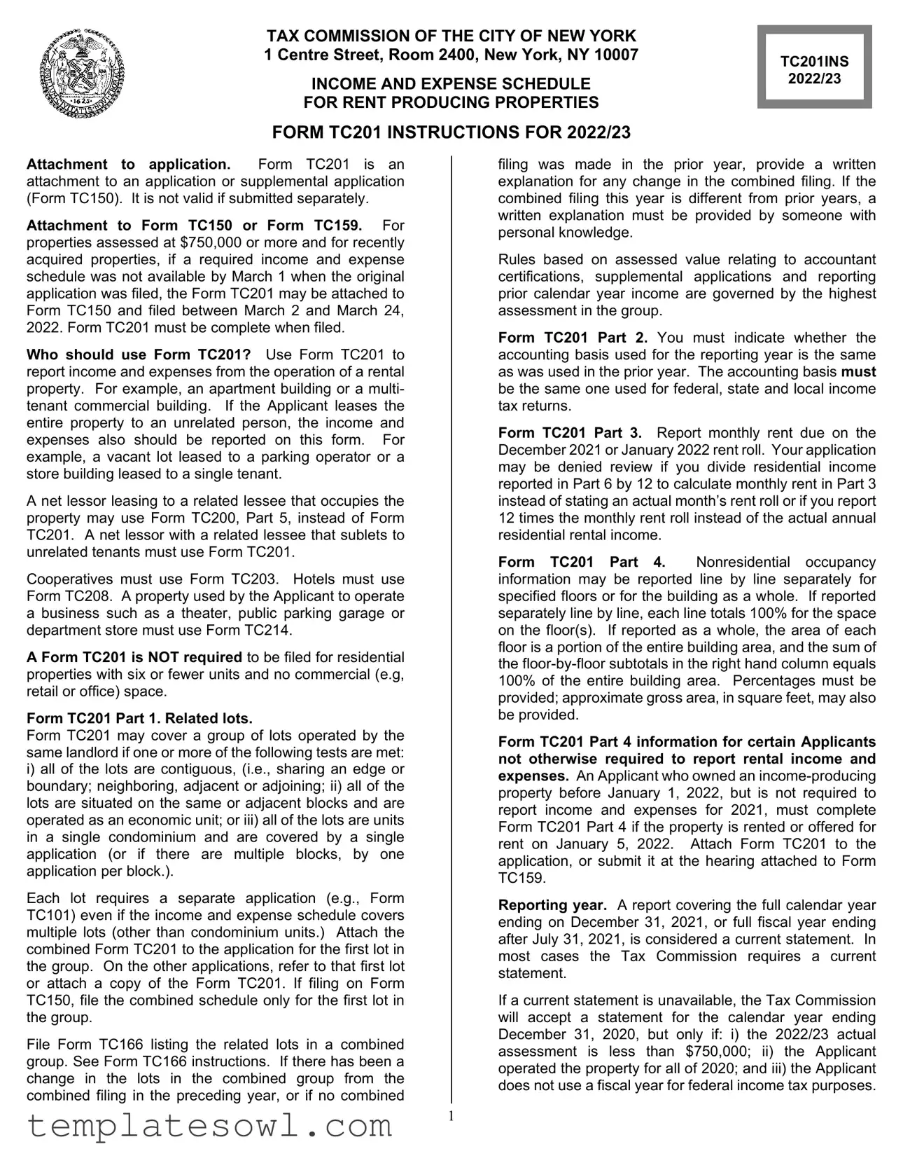 Fill Out Your Tc 201 Form