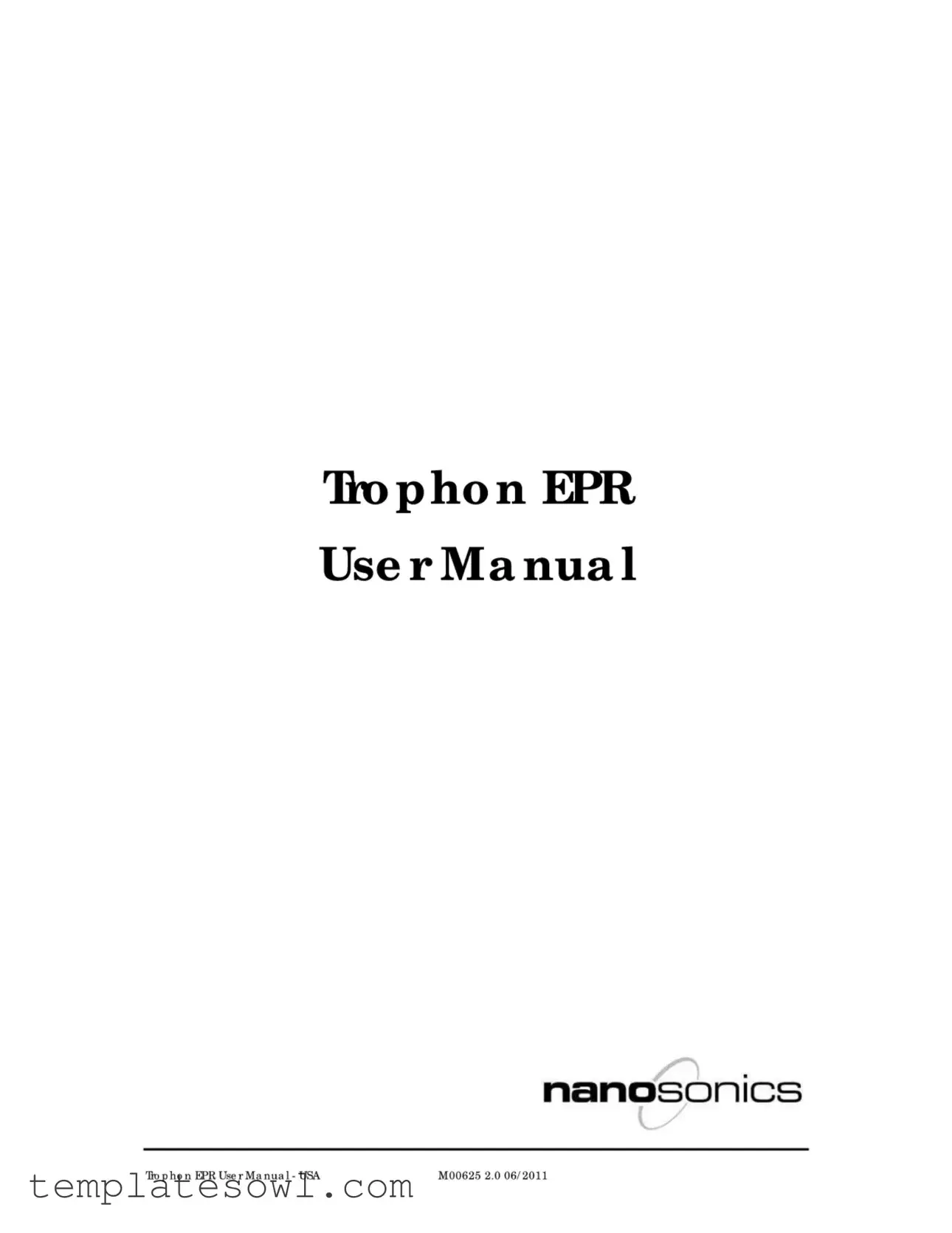 Fill Out Your Trophon Epr Form