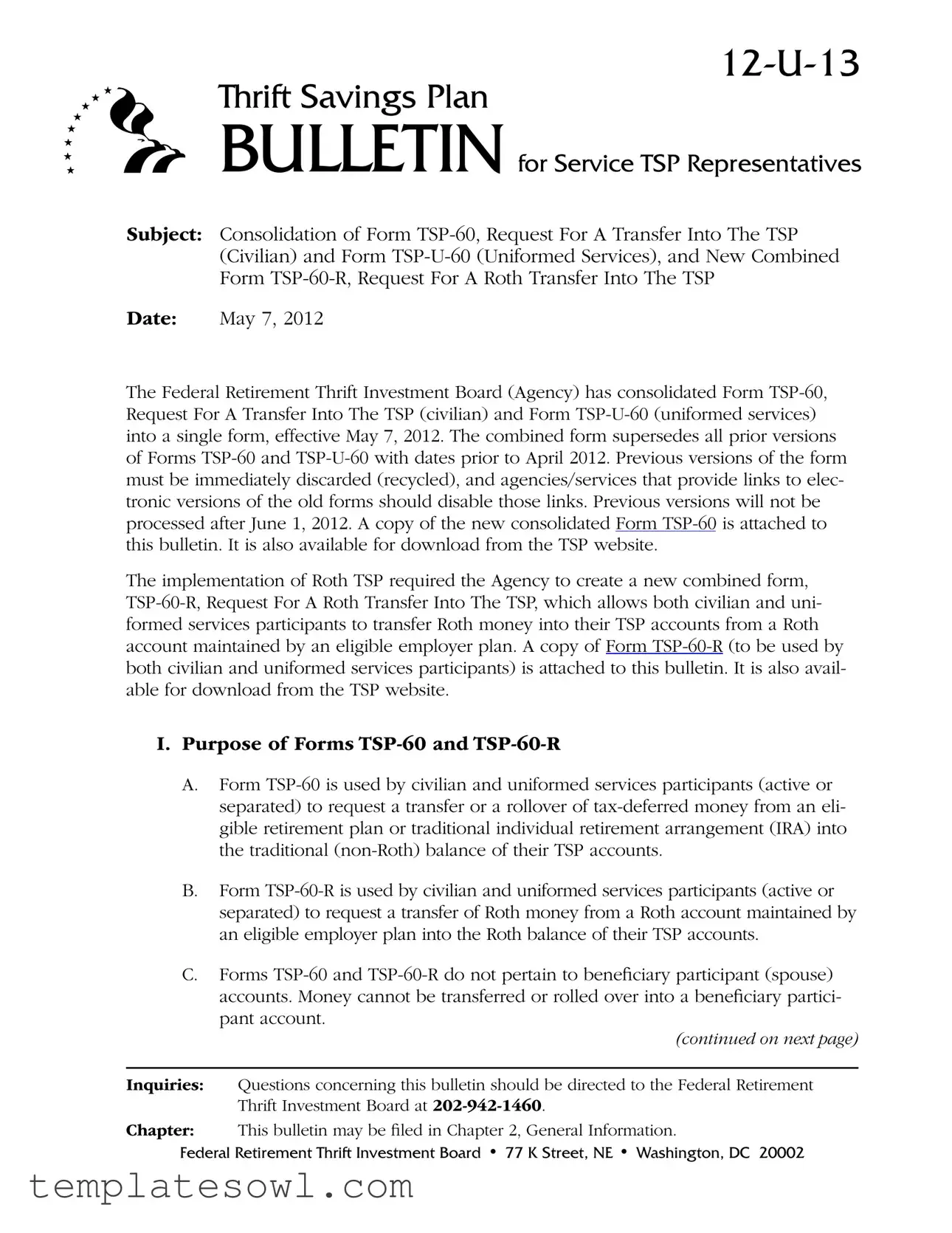 Fill Out Your Tsp 13 Form