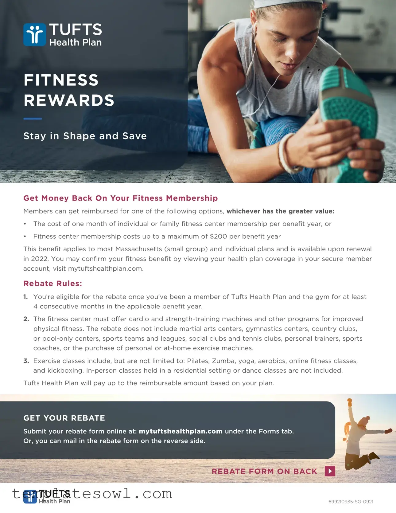 Fill Out Your Tufts Navigator Fitness Form