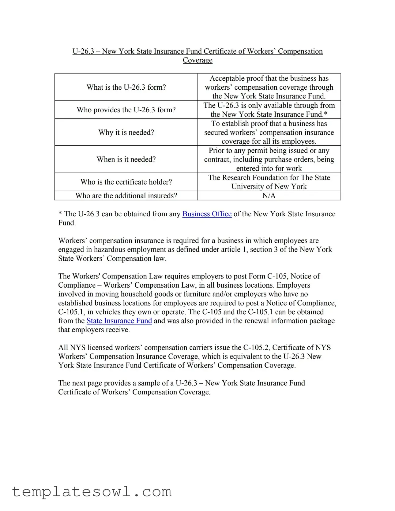 Fill Out Your U 26 3 Form