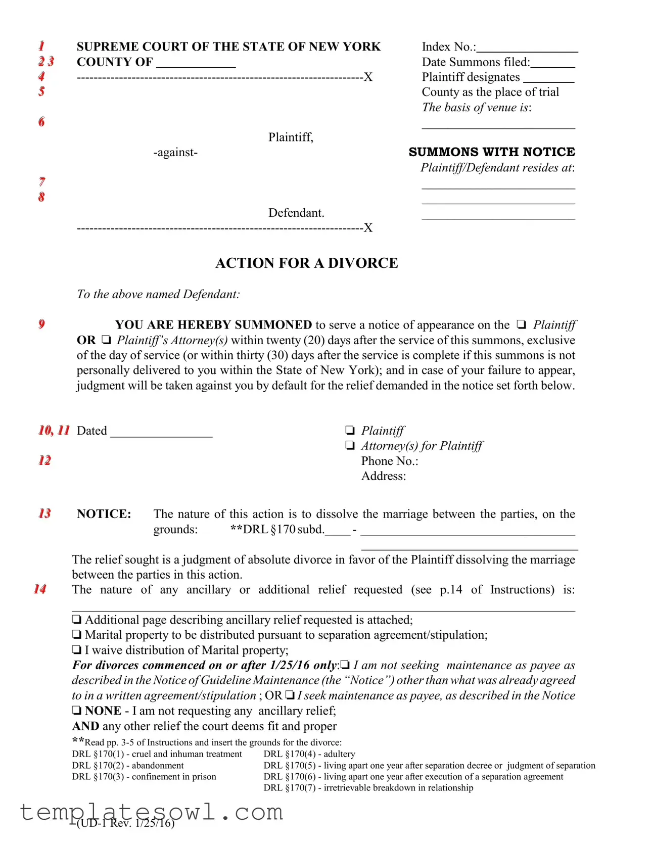 Fill Out Your Ud 1 Form