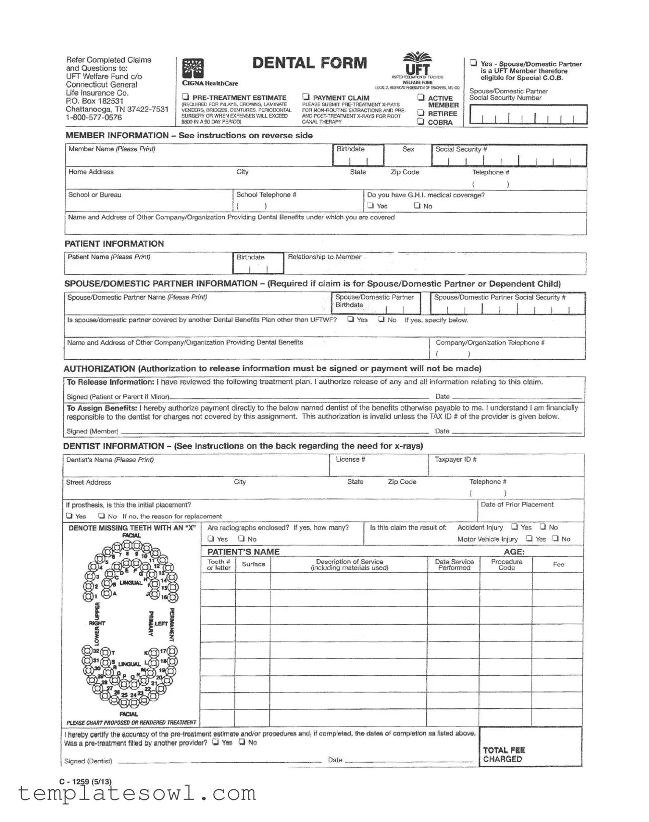 Fill Out Your Uft Welfare Fund Contact Form