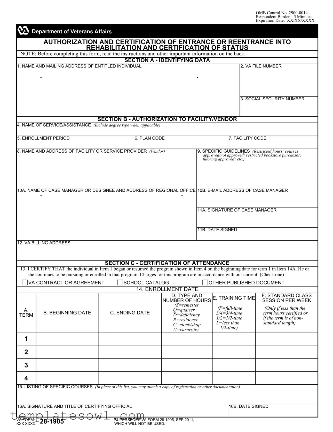 Fill Out Your Va 28 Form