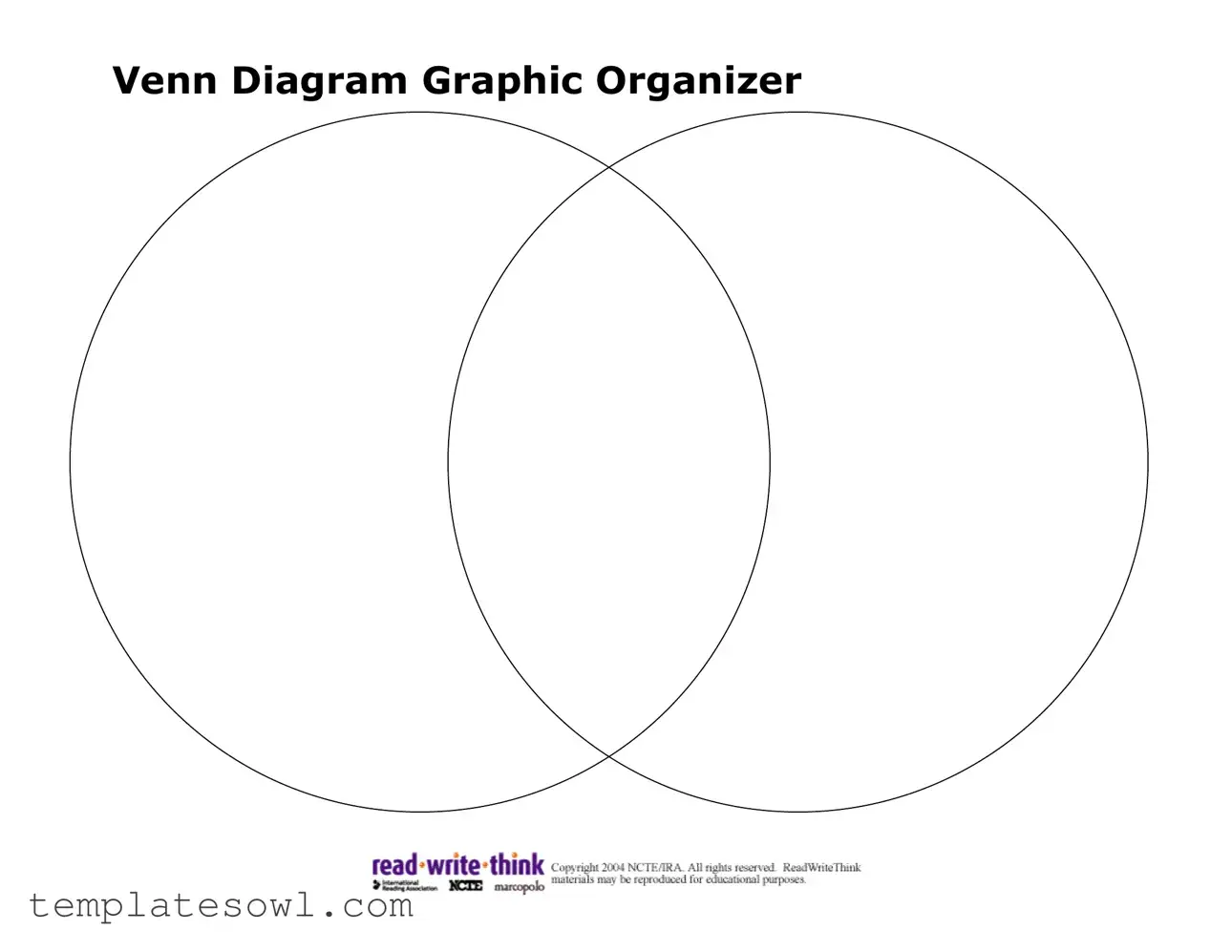 Fill Out Your Venn Diagram Graphic Organizer Form