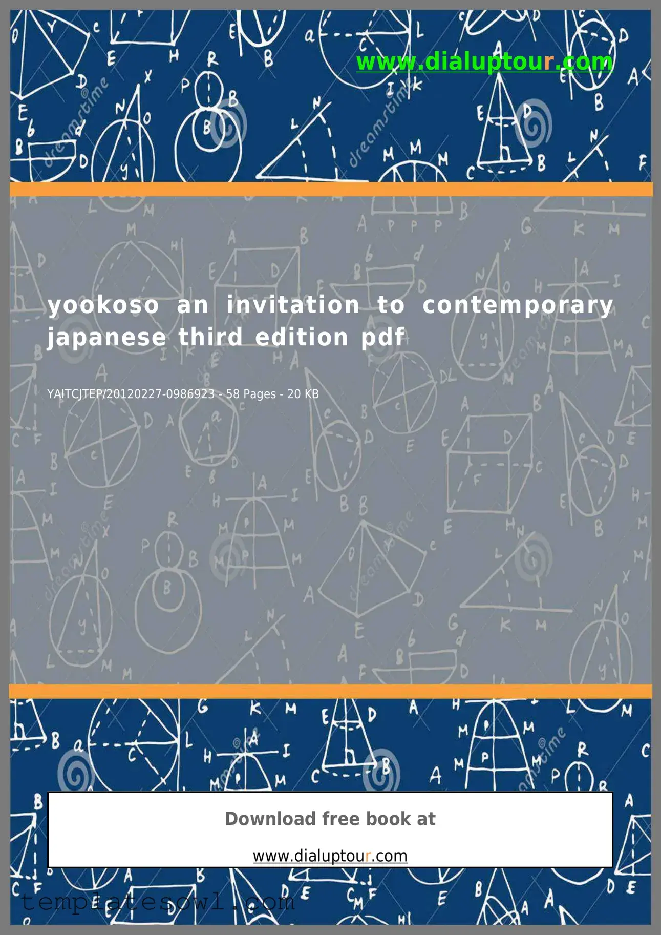 Fill Out Your Yookoso 3Rd Edition Form